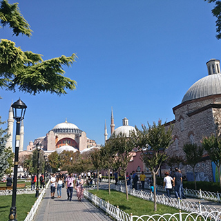 Голубая Турция Красивый Стамбул 